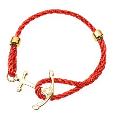 Herrsmycken Milton John Smycken  | Red Nite Anchor, Armband