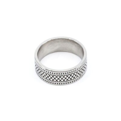 Herrsmycken 7EAST MAN  | Seven/East – Pattern Ring, Stal