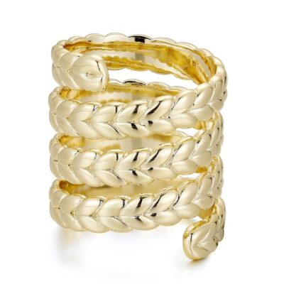 Ringar Pantolin Bagatelle  | Pantolin Bagatelle – Braided Ring, Guld