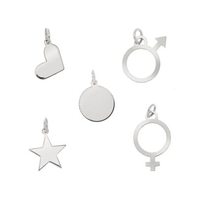 Barnsmycken CU Jewellery  | Cu Jewellery – Symbolberlock, – – – – Silver