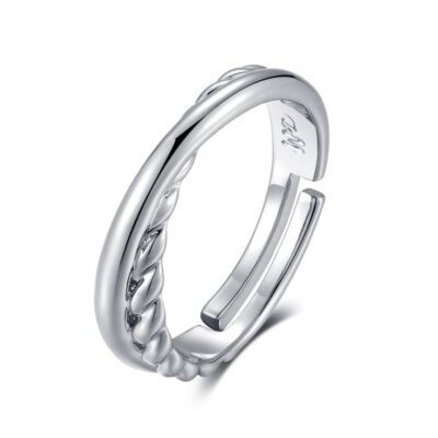 Ringar Pantolin Bagatelle  | Pantolin Bagatelle – Twin Ring, Silver