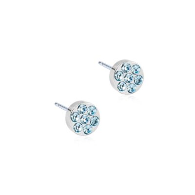 Barnsmycken Blomdahl Medical  | Blomdahl – Brilliance Plenary Orhangen, Aquamarine