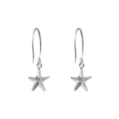 Orhangen Syster P Smycken  | Syster P – Beaches Starfish Orhangen, Silver