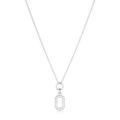 Festsmycken SIF JAKOBS  | Sif Jakobs – Capizzi Piccolo Necklace, Kristall/Silver