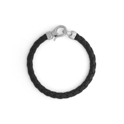 Armband CU Man  | Cu Jewellery – Bear Braided, Armband 19, Svart