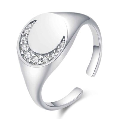 Ringar Pantolin Bagatelle  | Pantolin Bagatelle – Luna Ring, Silver