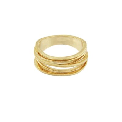 Ringar Dansk Copenhagen  | Dansk Copenhagen – Tara Wrap It Ring, Guld