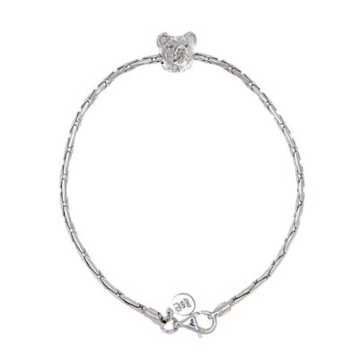 Herrsmycken CU Man  | Cu Man – Bear Armband, Silver