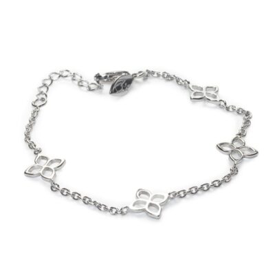 Orhangen Anna & Deià  | Anna & Deia – Florence Armband, Silver, 18+3 Cm