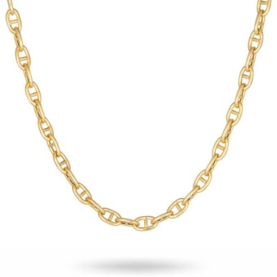 Festsmycken CU Jewellery  | Cu Jewellery – Victory Chain Halsband, 45, Guld