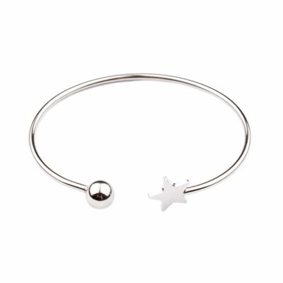 Armband SEVEN EAST  | Seven/East – Star Armband, Silver