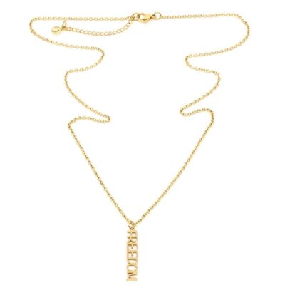 Herrsmycken 7EAST MAN  | Seven/East – Freedom Vertical Halsband, Guld