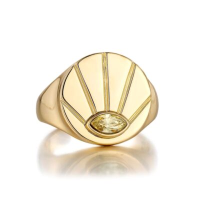 Ringar Pantolin Bagatelle  | Pantolin Bagatelle – Sunrise Ring, Guld