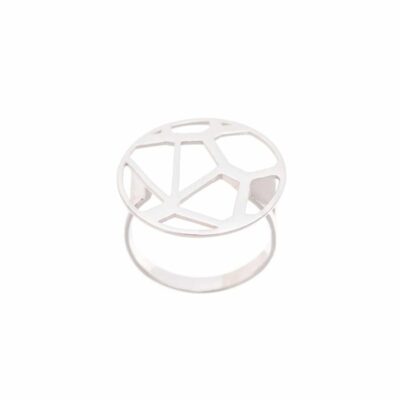 Ringar Lumitoro  | Lumitoro – Voronoi Silver Ring