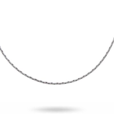 Herrsmycken CU Man  | Cu Man – Bear Plain Halsband, Silver