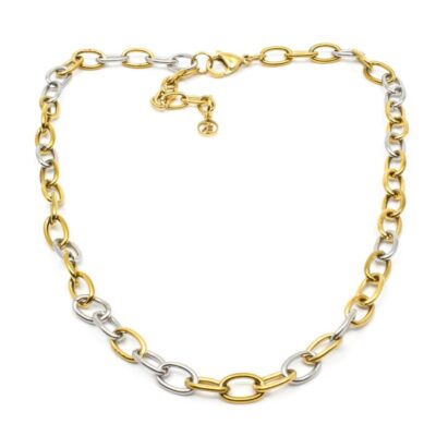 Halsband 7East  | Fat Chain Mash-Up Halsband 42Cm