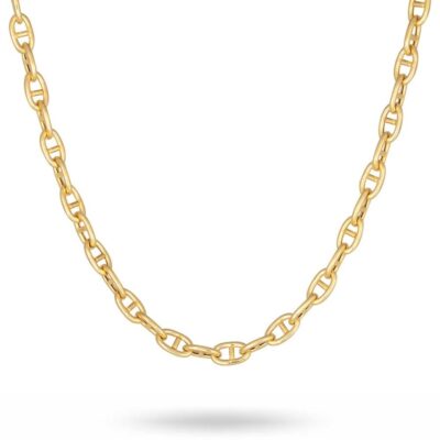 Herrsmycken CU Jewellery  | Cu Jewellery – Victory Chain Halsband, 60-65, Guld