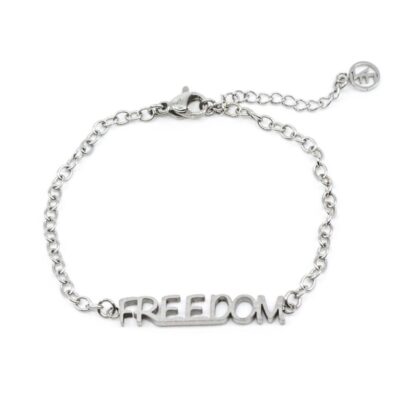 Armband SEVEN EAST  | Seven/East – Freedom Armband, Silver