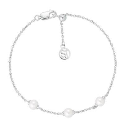 Armband SIF JAKOBS  | Padua Tre Armband | Silver | Sotvattensparla