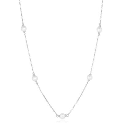 Halsband SIF JAKOBS  | Padua Cinque Halsband | Silver | Sotvattensparla